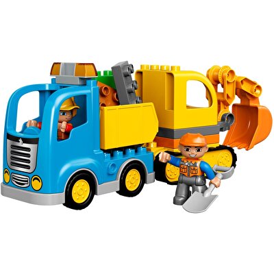LEGO® Duplo Kamyon ve Paletli Kazıcı 10812