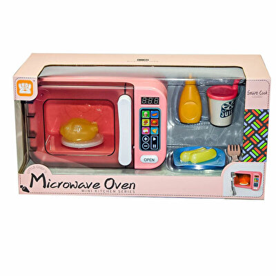 Renk Değiştiren Dokunmatik Ekran Mikrodalga Pembe