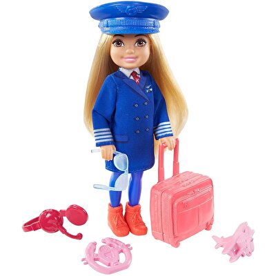 Barbie Chelsea Meslekleri Öğreniyor Bebek Serisi Pilot GTN90