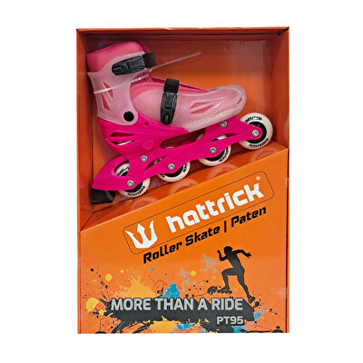 Hattrick PT95 Ayarlanabilir Paten Pembe M Beden