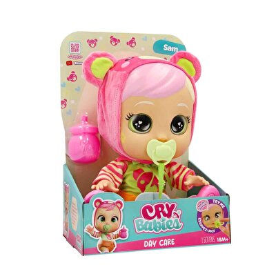 Sesli ve Işıklı Cry Babies Günlük Bakım Sam Bebek 928664
