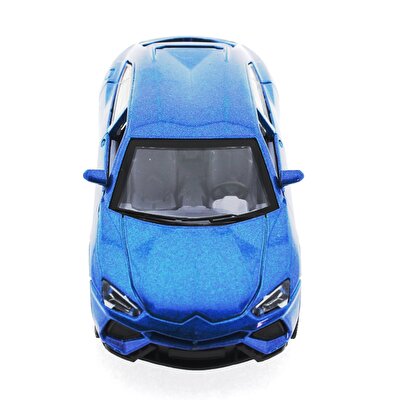 DİE CAST SESLİ IŞIKLI ARABALAR 2014-6 MAVİ CİTROEN