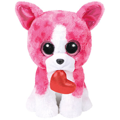 Ty Beanie Boo´s Pembe Köpek Romeo Peluş 25 Cm