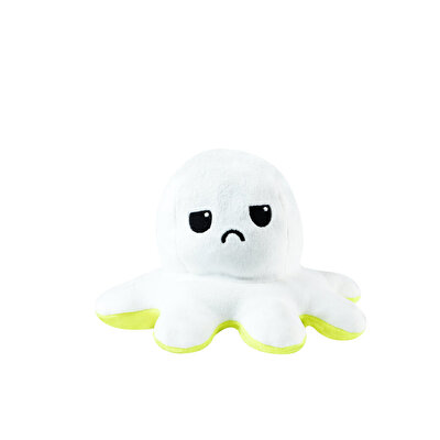 Sarı Beyaz Mood Ahtapot