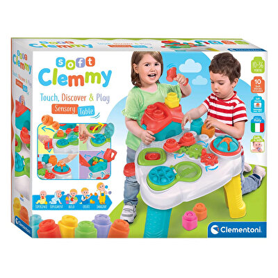 Clementoni Soft Clemmy Yumuşak Blok Duyusal Aktivite Masası