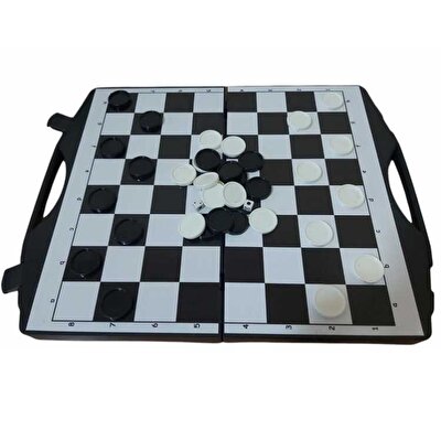 Çantalı Satranç Dama Tavla Seti