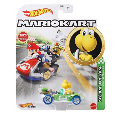 Hot Wheels Mario Kart Karakter Araçlar Koopa Troopa GGV85