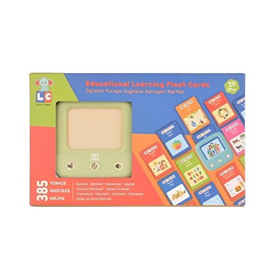 LC Öğreti̇ci̇ Türkçe ve İngi̇li̇zce Konuşan Kartlar Yeşi̇l