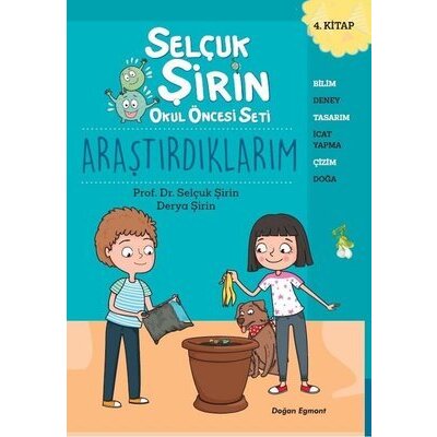Araştırdıklarım Selçuk Şirin Okul Öncesi Seti 4. Kitap