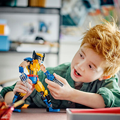 LEGO Marvel Wolverine Yapım Figürü 76257