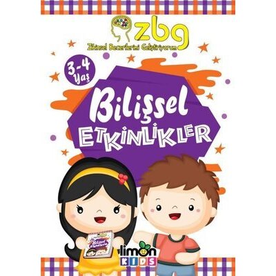 Zihinsel Becerilerimi Geliştiriyorum 3-4 Yaş Bilişsel Etkinlikler