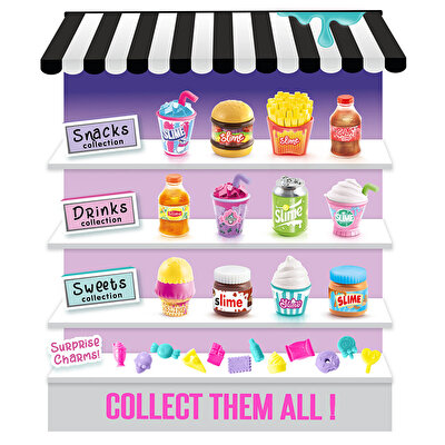 So Slime DIY Slimelicious Mi̇ni̇ Market Sepeti̇ Snacks Collection