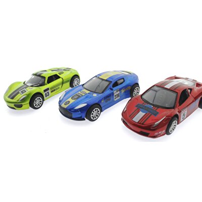 Die Cast 5'li Araba Seti