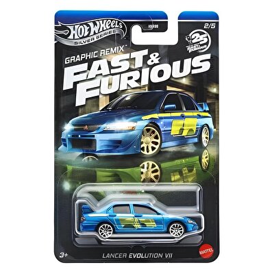 Hot Wheels Fast & Furious Temalı Arabalar Lancer Evolution III JBY47