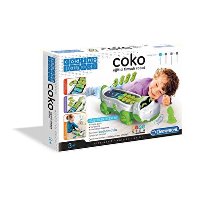 Clementoni Coding Lab Coko Eğitici Timsah Robot