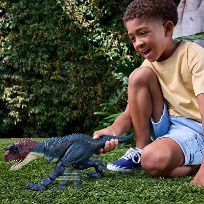 Koşan ve Kükreyen Jurassic World Carnotaurus Dinozor Aksiyon Figürü JKG85