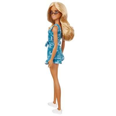 Barbie Büyüleyici Parti Bebekleri Mavi Şort Tulumlu GRB65