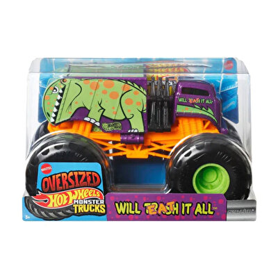 Hot Wheels Monster Trucks 1:24 Arabalar Will Eat It All JJB04