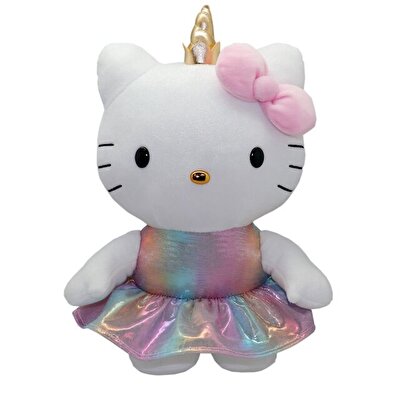 Hello Kitty Unicorn Kostümlü Peluş