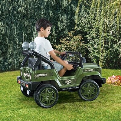Commando 12 V Uzaktan Kumandalı Akülü Jeep