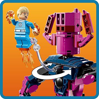 LEGO Marvel Studios Fantastik Dörtlü ve Galactus İnşaat Figürü 76316