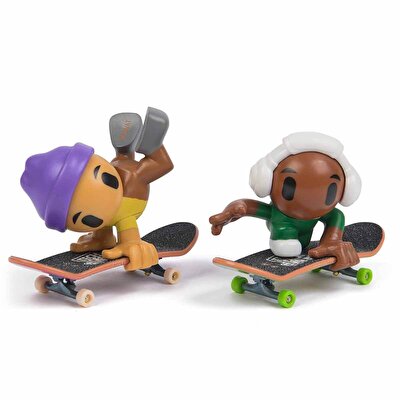 Tech Deck SK8 Crew Figürlü Parmak Kaykayı 2’li Set 3