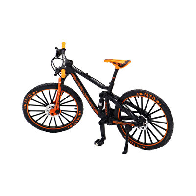 1:10 Die Cast 4A Siyah Dağ Bisikleti