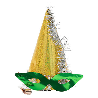 Yılbaşı Şapkası Katyon Set