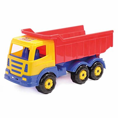 Polesie Prestij Kırmızı Kasalı Sarı Kamyonet