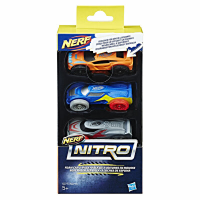 Nerf Nitro Yumuşak Araba 3lü Paket C0777