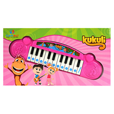 Kukuli İlk Elektronik Piyanom Pembe