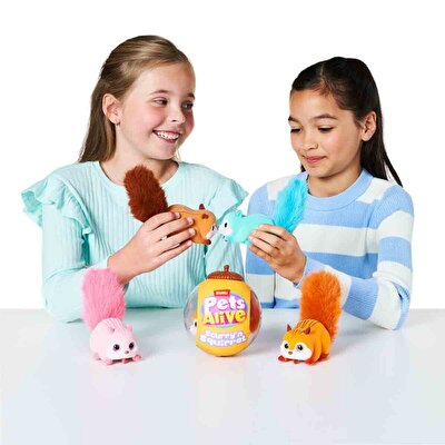 Pets Alive Koşan Sevimli Sincap 9565GQ1 Turuncu
