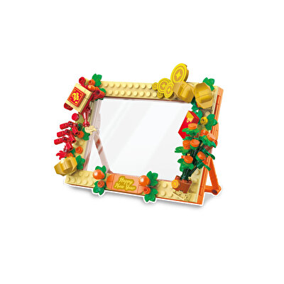 Mega Blok Çerçeve New Year's Greetings 214 Parça