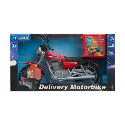 Teama 1:22 Ölçekli Kurye Motosiklet