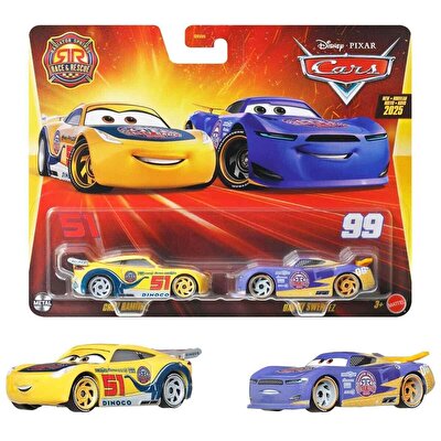 Cars İkili Karakter Araçlar Cruz Ramirez-Danny Swervez JDH48