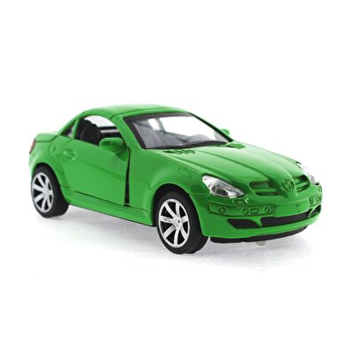 Diecast Sesli Işıklı Arabalar - Yeşil