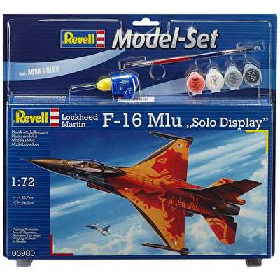 Revell Model Lockheed Martin F-16 Mlu Solo Display 63980