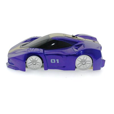 Roadmasters Duvarda Yürüyen Araba Mavi Gümüş