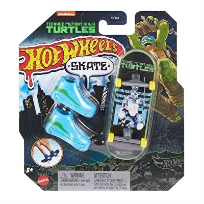 Hot Wheels Skate Parmak Kaykay ve Ayakkabı Paketleri Leonardo HVK32