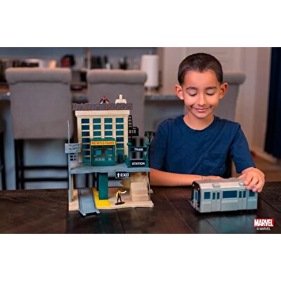 Jada Marvel Spider-Man Deluxe Nano Scene NYC