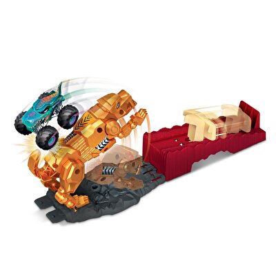 Hot Wheels Monster Trucks Aksiyona Başlangıç Oyun Seti Sabertooth Showdown GYL10
