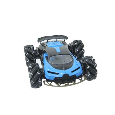 Şarjlı 6 Fonksiyonlu Bugatti Uzaktan Kumandalı 4G Araç Mavi