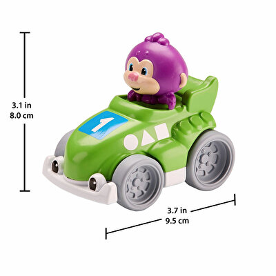 Fisher Price Eğlen ve Öğren Hızlı Arabalar Yeşil FGJ19