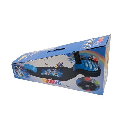 Swing Işıklı Scooter Mavi