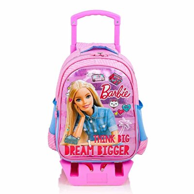 Barbie Çekçekli İlkokul Çantası Dreamhouse Jean