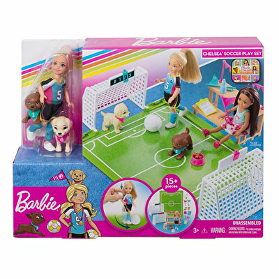 Barbie Seyahatte Futbolcu Chelsea Oyun Seti GHK37