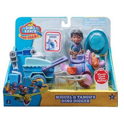 Dino Ranch Delüks Araç Miguel & Tango Dino Digger