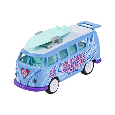 Majorette Volkswagen Deluxe Araba 1:64 Volkswagen T1 Mavi