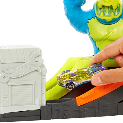 Hot Wheels Yaratık Macerası Oyun Seti Serisi Zehirli Goril Saldırısı GTT66