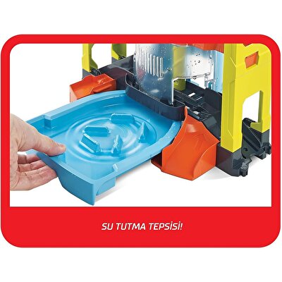 Hot Wheels Oto Yıkamada Renk Değiştirme Oyun Seti GRW37